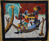 Batikbild, Elfenbeinküste