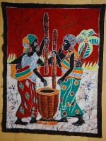 Batikbild, Elfenbeinküste