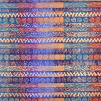 Ghana Blue Ndoro Stripe